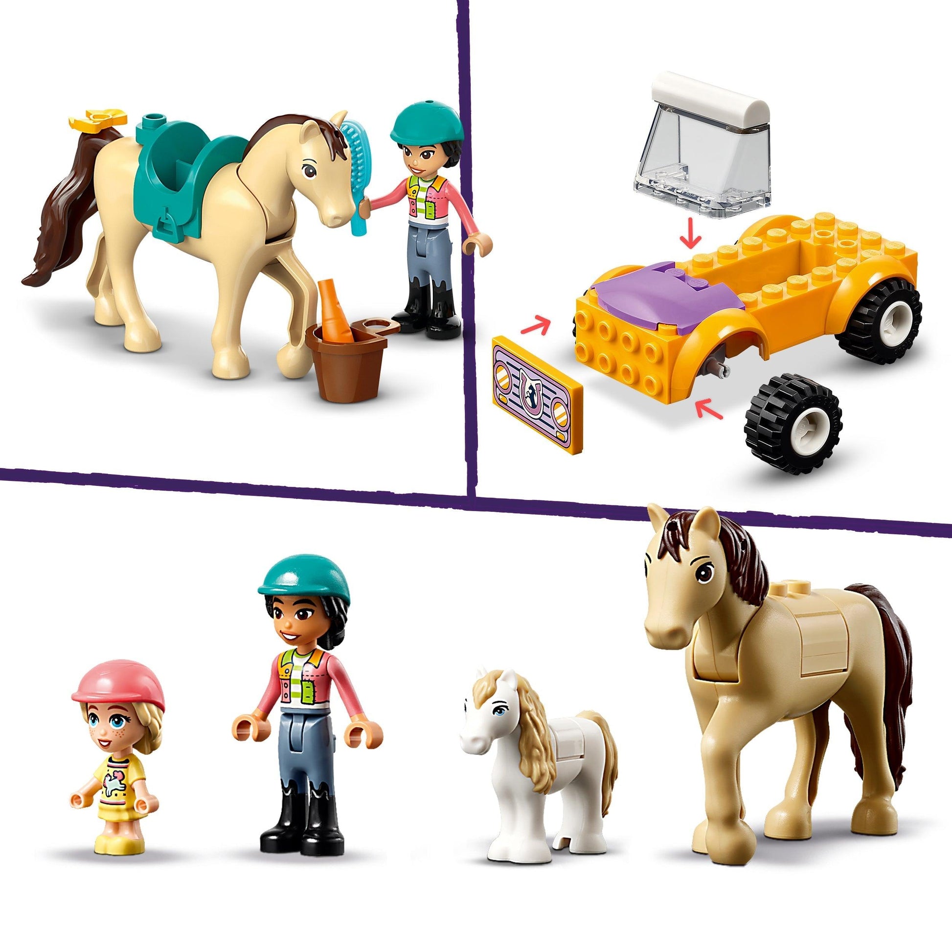 LEGO Horse and Pony Trailer 42634 Friends LEGO FRIENDS @ 2TTOYS LEGO €. 19.99