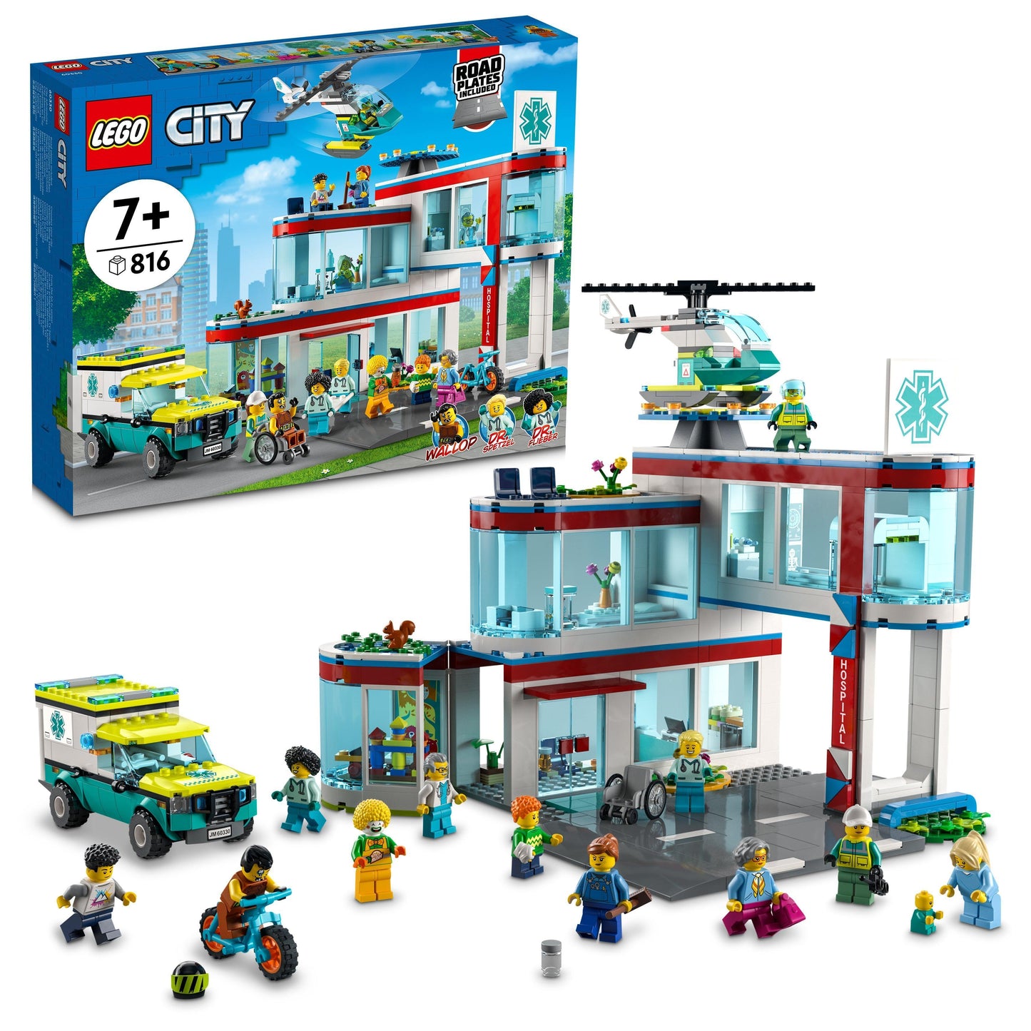 LEGO Hospital 60330 City LEGO CITY VILLE @ 2TTOYS | Official LEGO shop😊🥰 LEGO €. 99.99