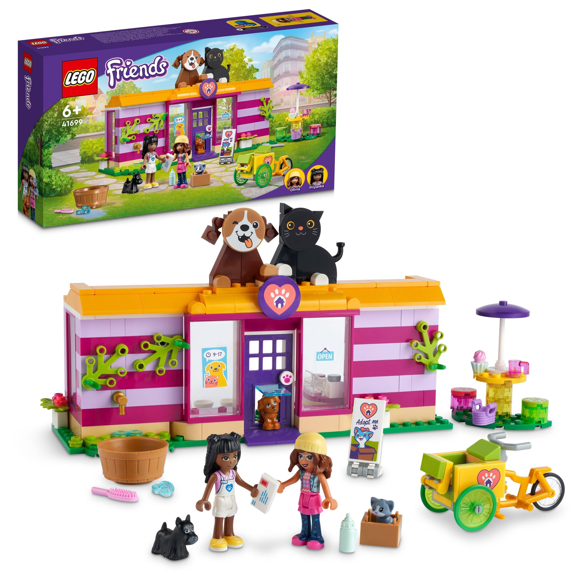 LEGO Huisdieren adoptie centrum Asiel 41699 Friends LEGO FRIENDS @ 2TTOYS | Official LEGO shop😊🥰 LEGO €. 25.49