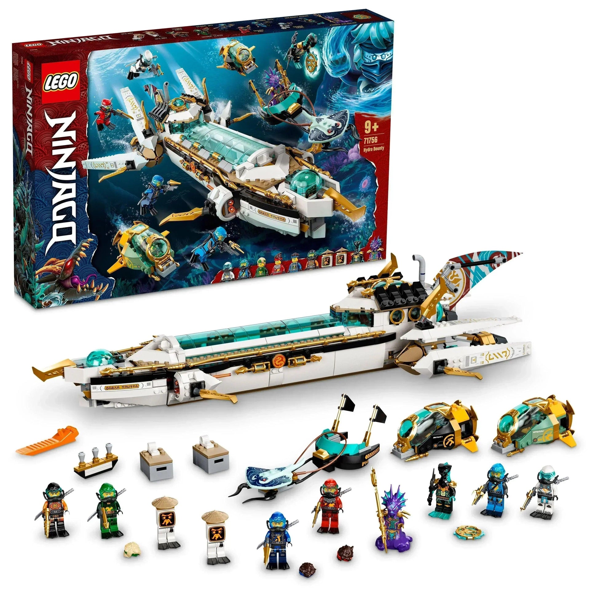 LEGO Hydro Bounty 71756 Ninjago LEGO NINJAGO @ 2TTOYS | Official LEGO shop😊🥰 LEGO €. 149.99