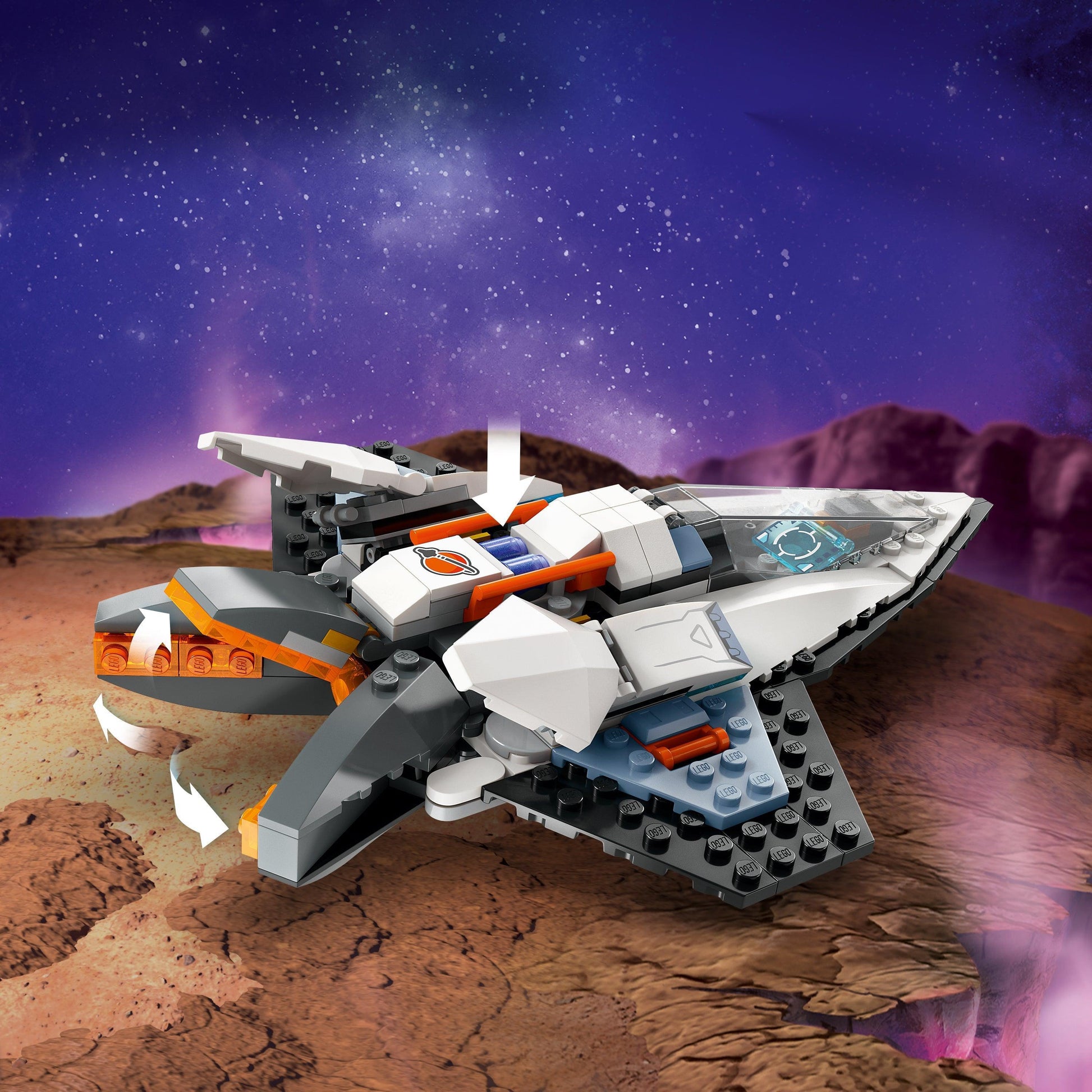 LEGO Interstellar Spaceship 60430 City LEGO City @ 2TTOYS | Official LEGO shop😊🥰 LEGO €. 18.99