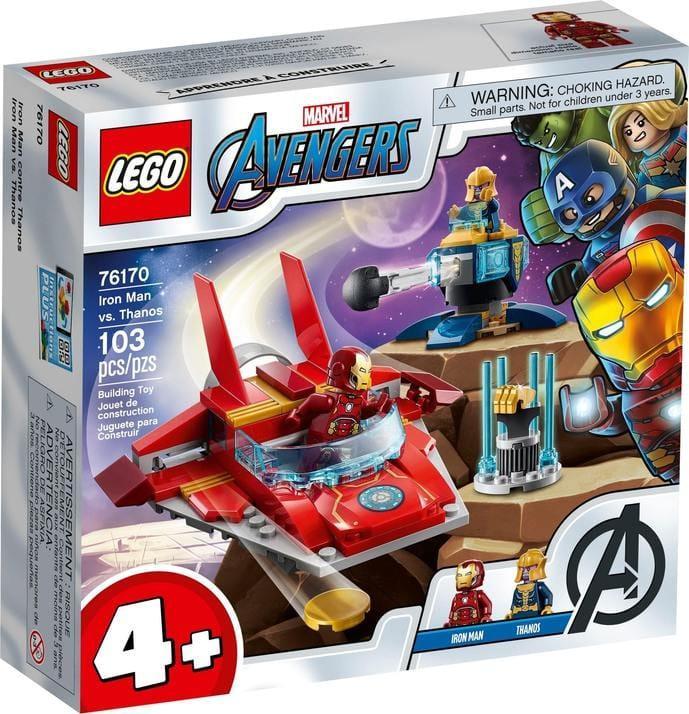 LEGO Iron Man vs. Thanos 76170 Superheroes 4+ LEGO SUPERHEROES @ 2TTOYS | Official LEGO shop😊🥰 LEGO €. 17.99