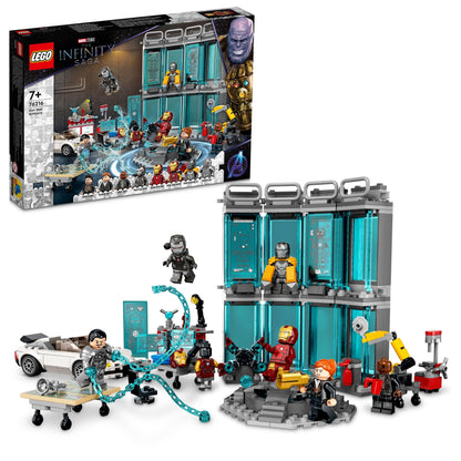 LEGO Iron Man Wapenkamer 76216 Superheroes LEGO SUPERHEROES @ 2TTOYS | Official LEGO shop😊🥰 LEGO €. 75.98