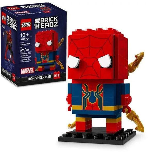 LEGO Iron Spider-Man 40670 Brickheadz LEGO BRICKHEADZ @ 2TTOYS | Official LEGO shop😊🥰 LEGO €. 9.99