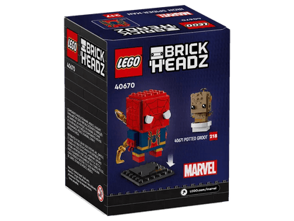 LEGO Iron Spider-Man Figure 40670 Brickheadz LEGO BRICKHEADZ @ 2TTOYS | Official LEGO shop😊🥰 LEGO €. 9.99