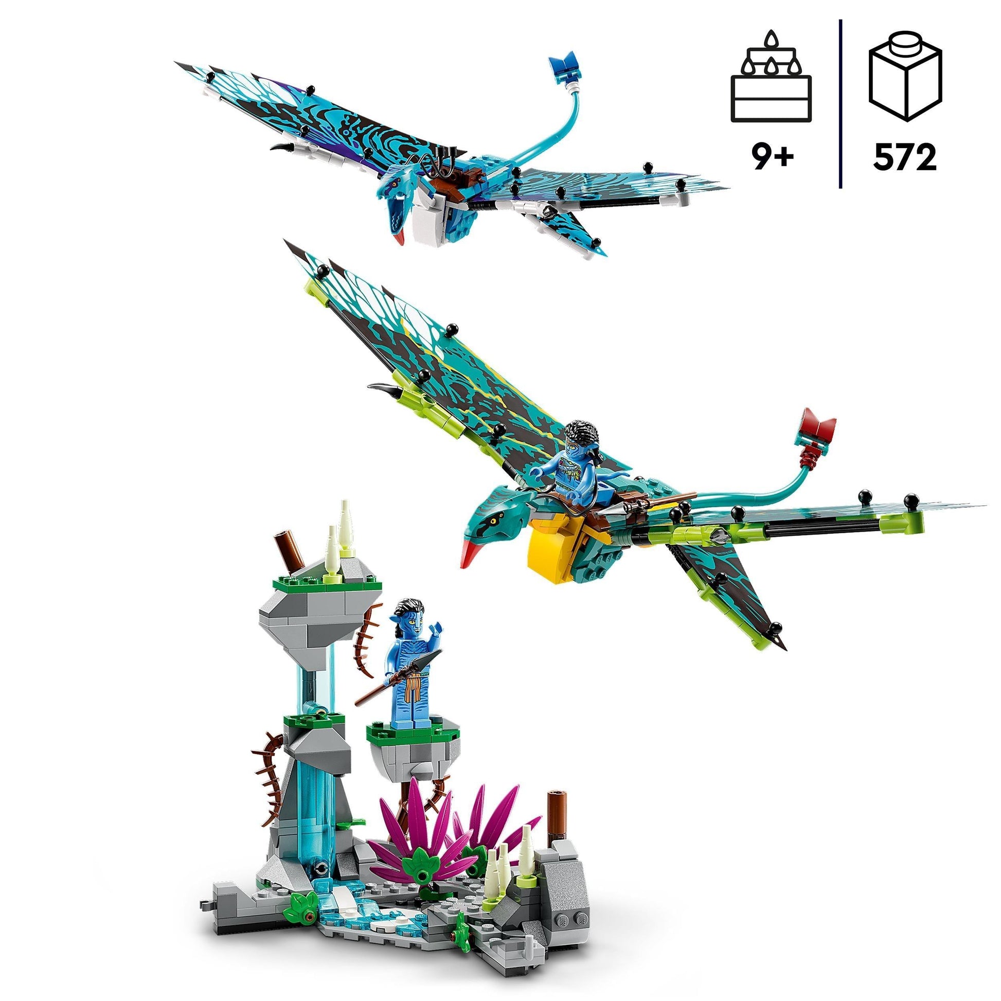 LEGO Jake & Neytiri's First Banshee Flight 75572 Avatar LEGO AVATAR @ 2TTOYS | Official LEGO shop😊🥰 LEGO €. 54.99