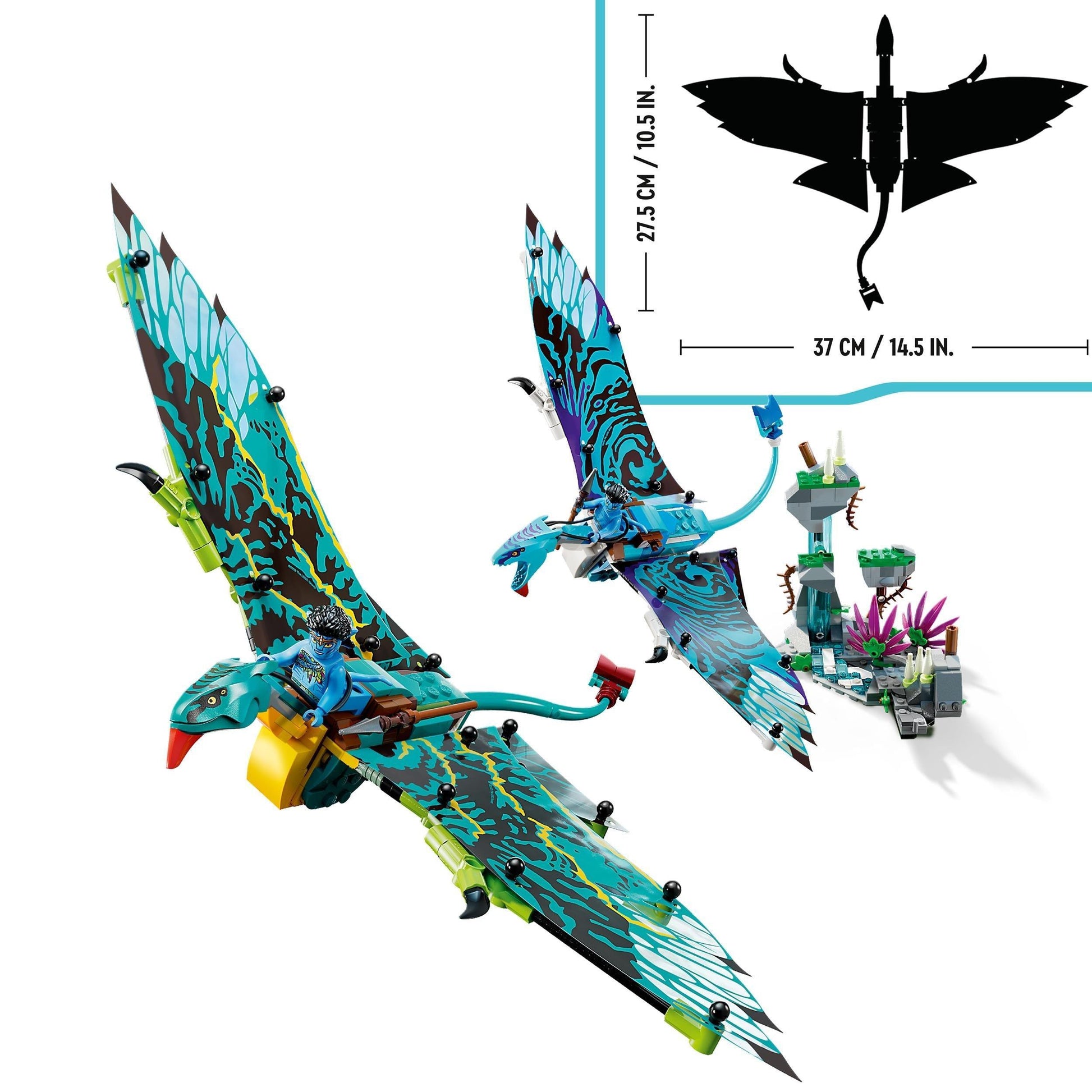 LEGO Jake & Neytiri's First Banshee Flight 75572 Avatar LEGO AVATAR @ 2TTOYS | Official LEGO shop😊🥰 LEGO €. 54.99