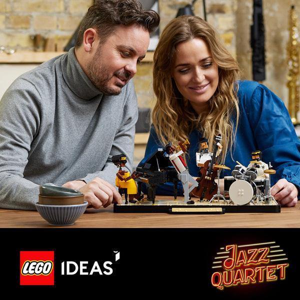 LEGO Jazz kwartet 21334 Ideas LEGO IDEAS @ 2TTOYS | Official LEGO shop😊🥰 LEGO €. 129.99