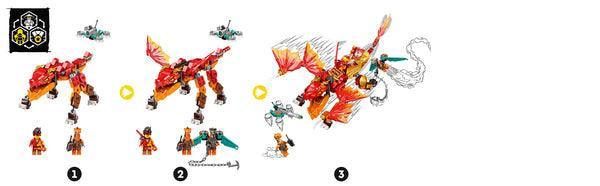 LEGO Kai's Vuur Draak 71762 Ninjago LEGO NINJAGO @ 2TTOYS | Official LEGO shop😊🥰 LEGO €. 29.99