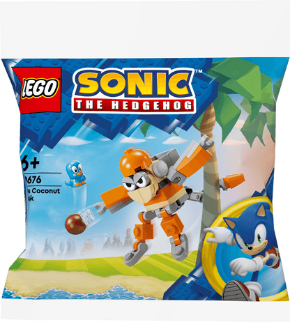 LEGO Kiki's Coconut Attack 30676 Sonic LEGO Sonic @ 2TTOYS | Official LEGO shop😊🥰 2TTOYS €. 9.99