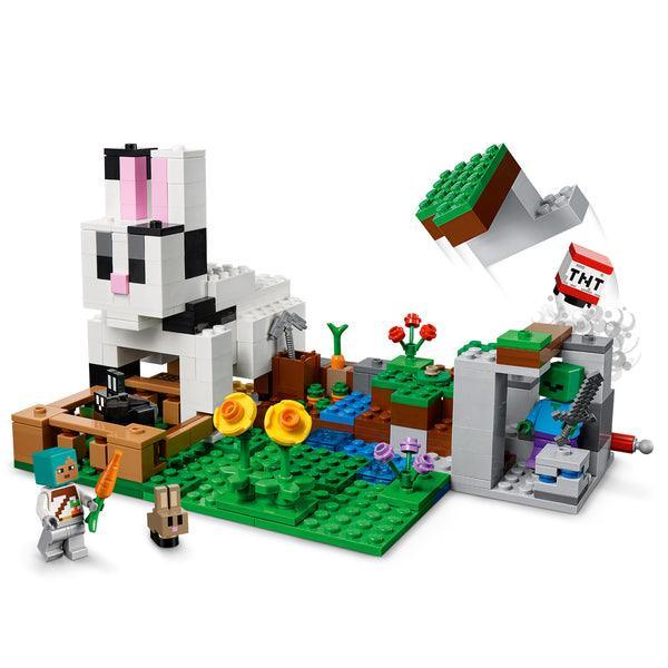 LEGO Konijnenhoeve Minecraft 21181 Minecraft LEGO MINECRAFT @ 2TTOYS | Official LEGO shop😊🥰 LEGO €. 29.48