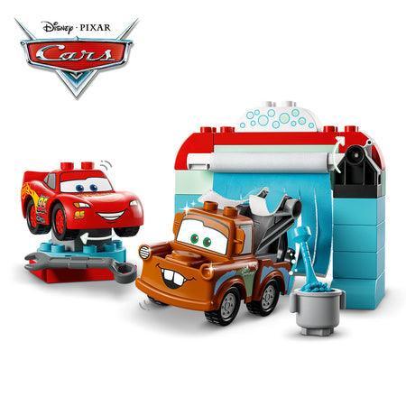 LEGO Lightning McQueen & Mater's wasstraatpret 10996 DUPLO @ 2TTOYS | Official LEGO shop😊🥰 LEGO €. 29.99