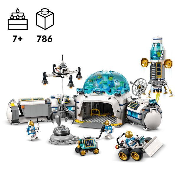 LEGO Lunar Research Base 60350 City LEGO CITY RUIMTEVAART @ 2TTOYS | Official LEGO shop😊🥰 LEGO €. 99.99