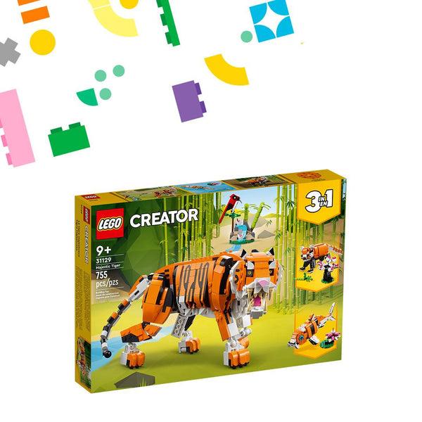 LEGO Majestic Tiger 31129 Creator 3-in-1 LEGO CREATOR @ 2TTOYS | Official LEGO shop😊🥰 LEGO €. 49.99