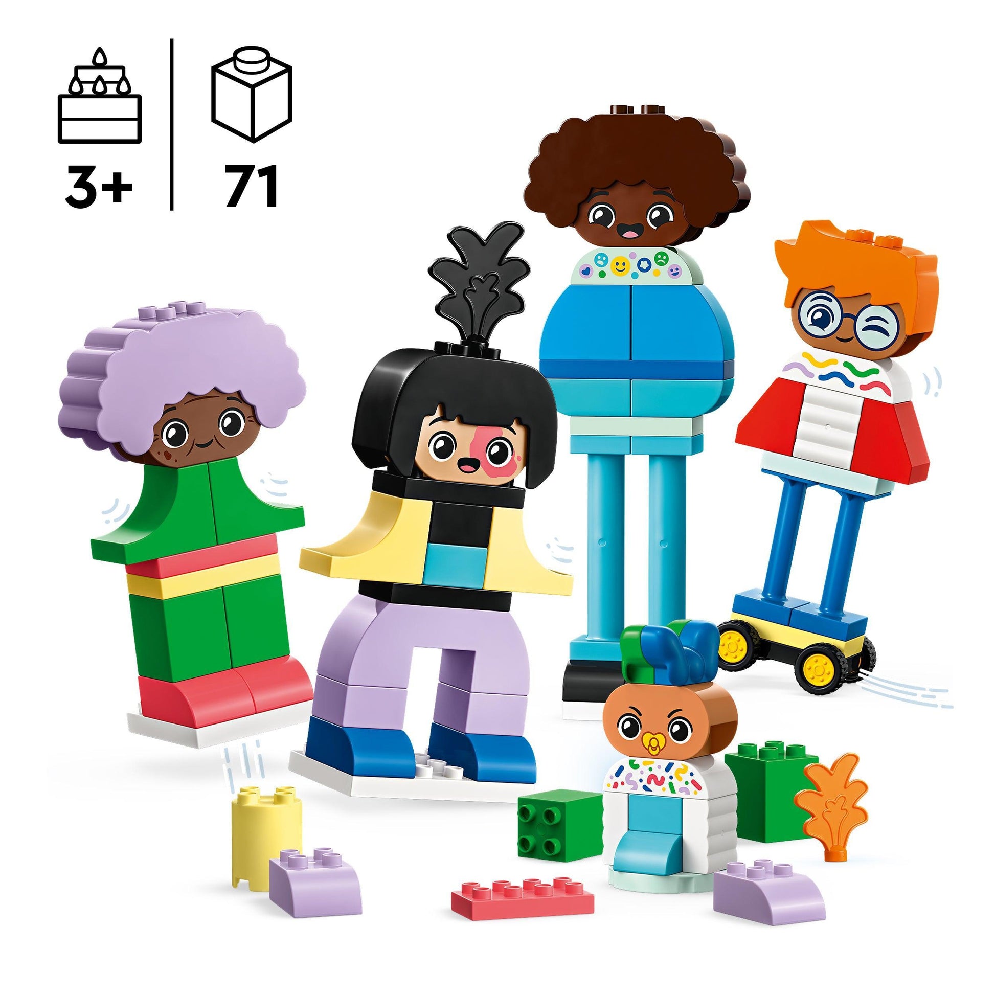 LEGO Mensen en hun emoties 10423 DUPLO LEGO DUPLO @ 2TTOYS | Official LEGO shop😊🥰 LEGO €. 46.48