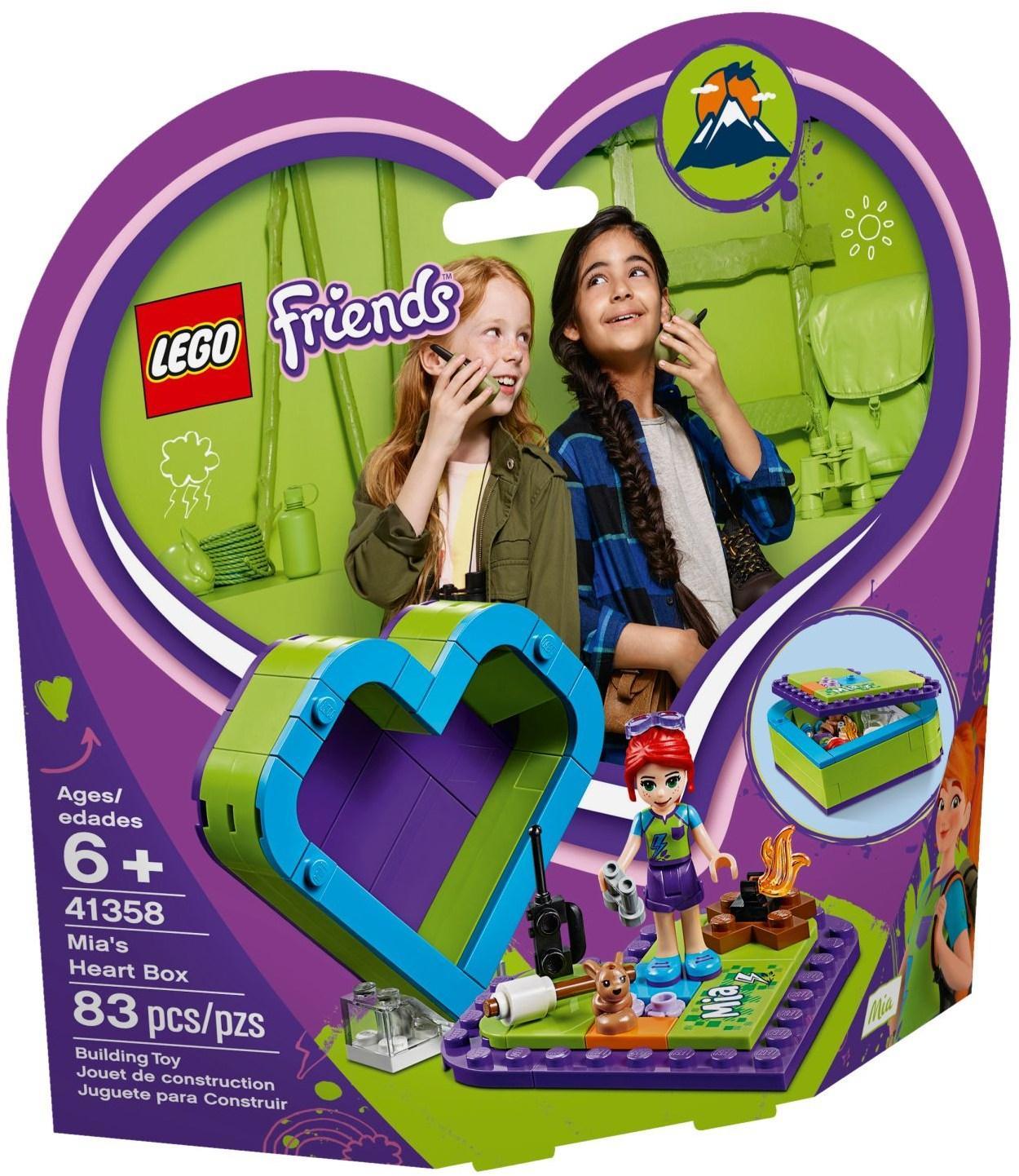 LEGO Mia's Heart Box 41358 Friends LEGO Friends @ 2TTOYS | Official LEGO shop😊🥰 LEGO €. 7.99