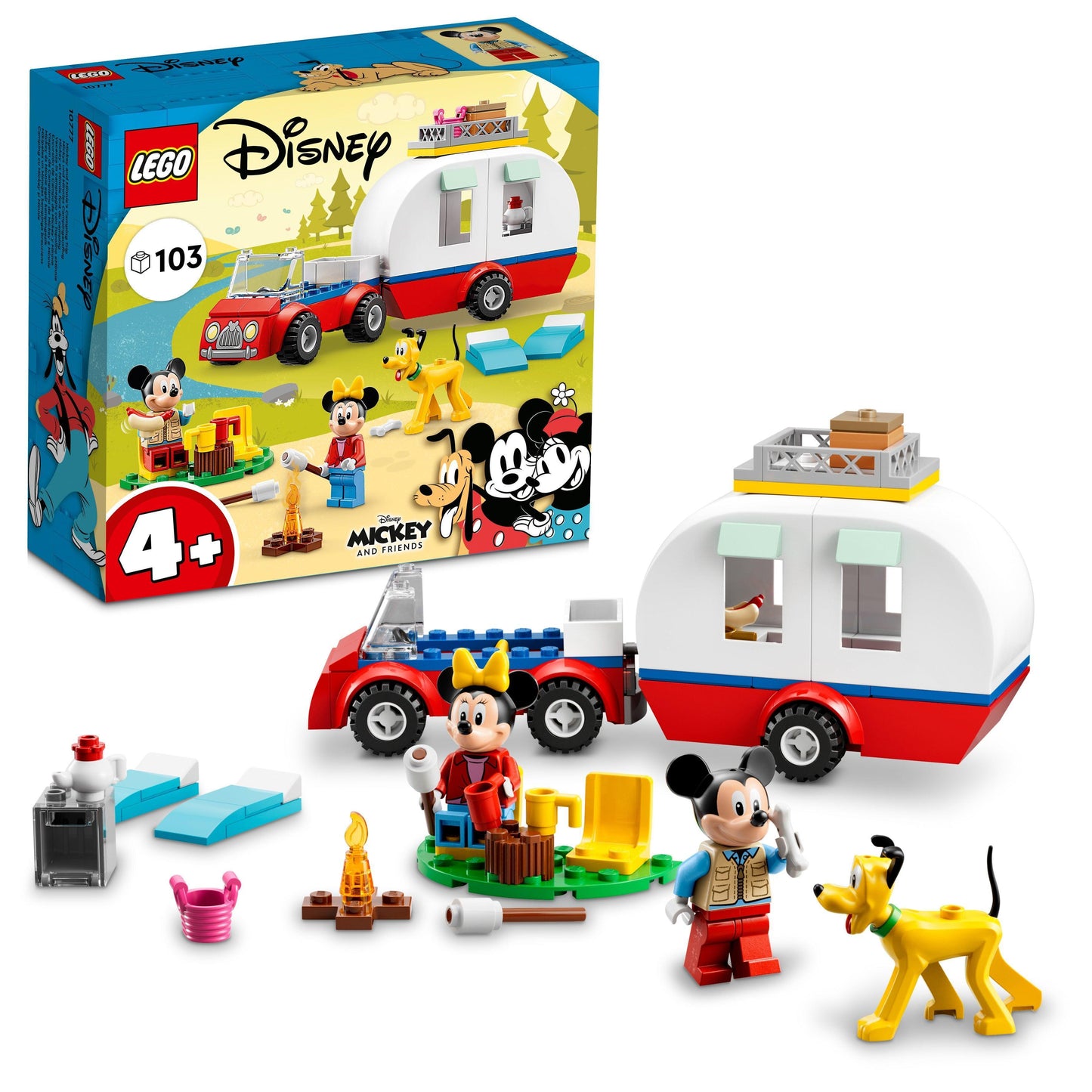 LEGO Mickey Mouse and Minnie Mouse's Camping Trip 10777 Mickey Mouse LEGO DUPLO @ 2TTOYS | Official LEGO shop😊🥰 LEGO €. 19.99