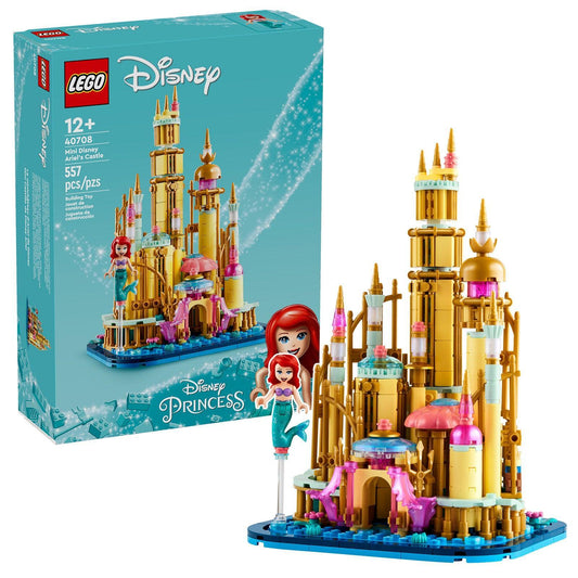 LEGO Mini Disney kasteel van Ariël 40708 Disney LEGO DISNEY @ 2TTOYS | Official LEGO shop😊🥰 LEGO €. 44.99