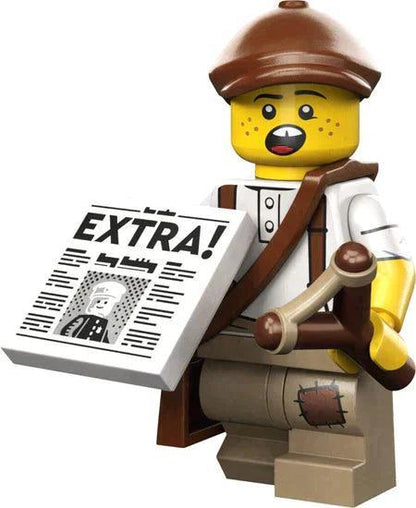 LEGO Minifiguren Serie 24 71037-12 Newspaper Kid Speelgoed @ 2TTOYS | Official LEGO shop😊🥰 LEGO €. 4.99