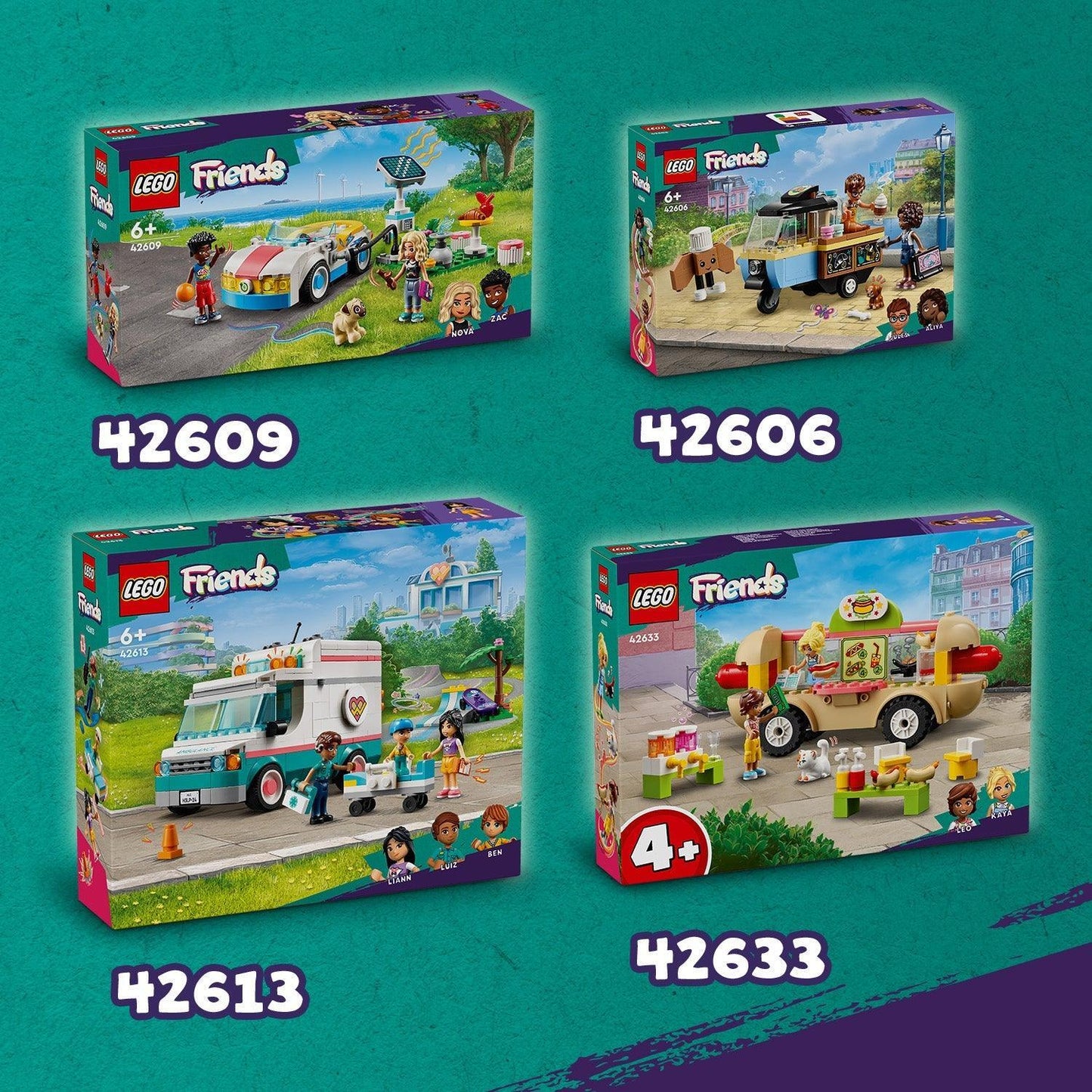 LEGO Mobile Bakery Food Cart 42606 Friends LEGO FRIENDS @ 2TTOYS | Official LEGO shop😊🥰 LEGO €. 9.99