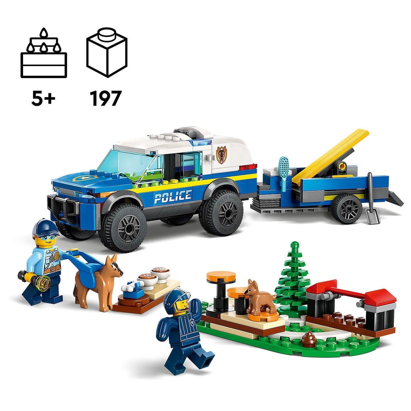 LEGO Mobile Police Dog Training 60369 City LEGO CITY @ 2TTOYS | Official LEGO shop😊🥰 LEGO €. 19.99