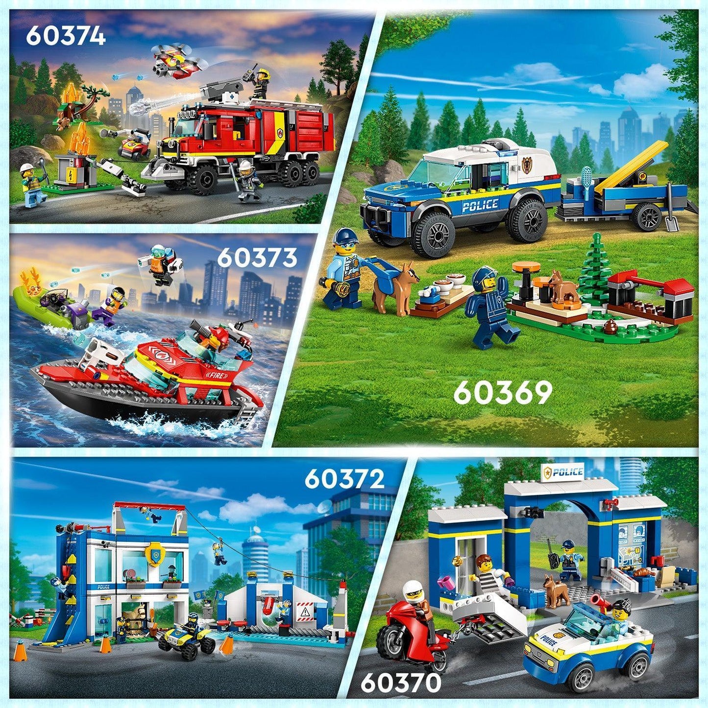 LEGO Mobile Police Dog Training 60369 City LEGO CITY @ 2TTOYS | Official LEGO shop😊🥰 LEGO €. 19.99