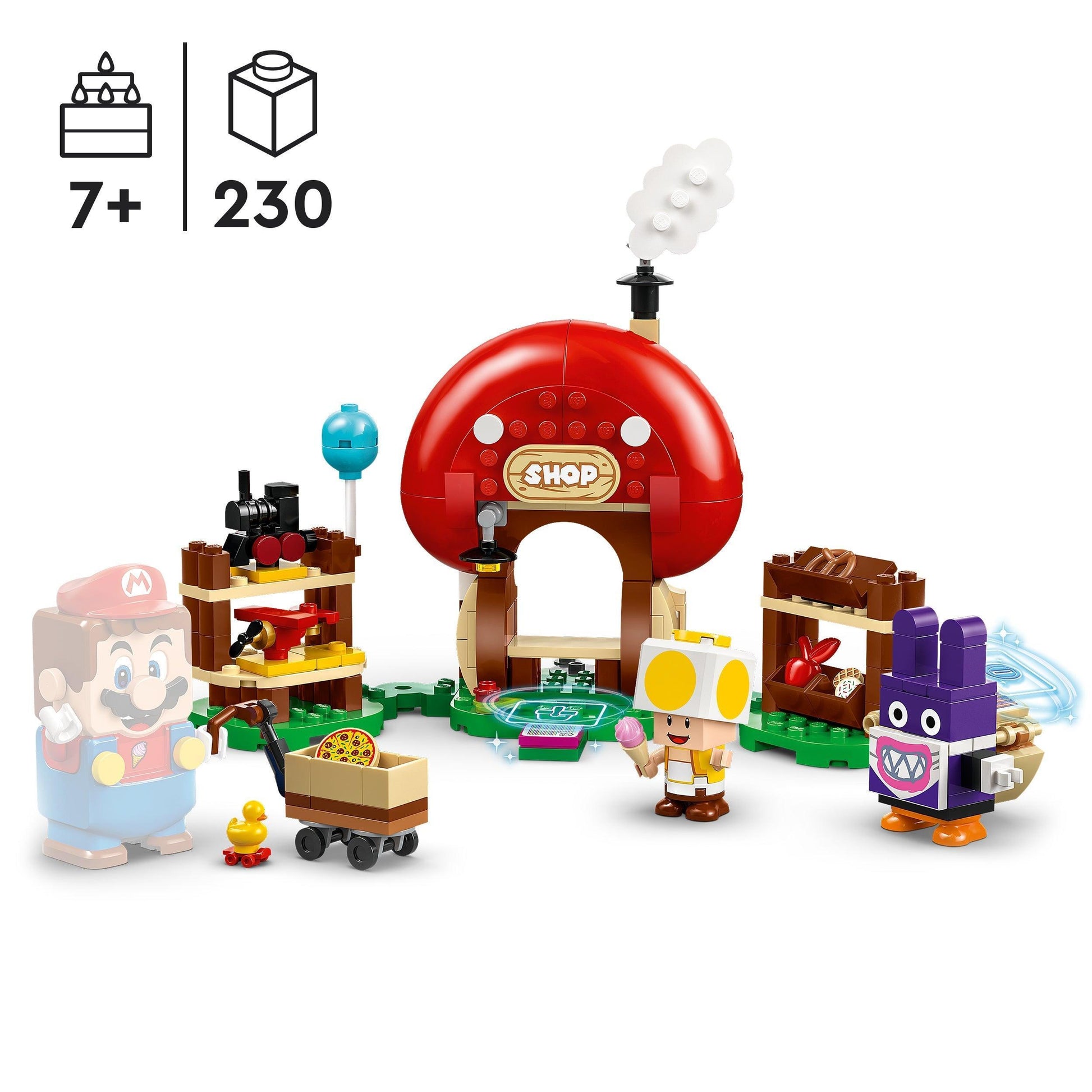 LEGO Nabbit at Toad's Shop 71429 Super Mario LEGO Super Mario @ 2TTOYS | Official LEGO shop😊🥰 LEGO €. 19.99