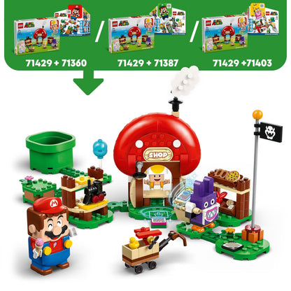 LEGO Nabbit at Toad's Shop 71429 Super Mario LEGO Super Mario @ 2TTOYS | Official LEGO shop😊🥰 LEGO €. 19.99