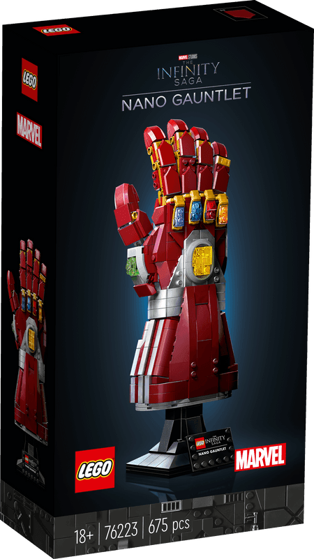 LEGO Nano Gauntlet with infinity stones 76223 Superheroes LEGO SUPERHEROES @ 2TTOYS | Official LEGO shop😊🥰 LEGO €. 74.99