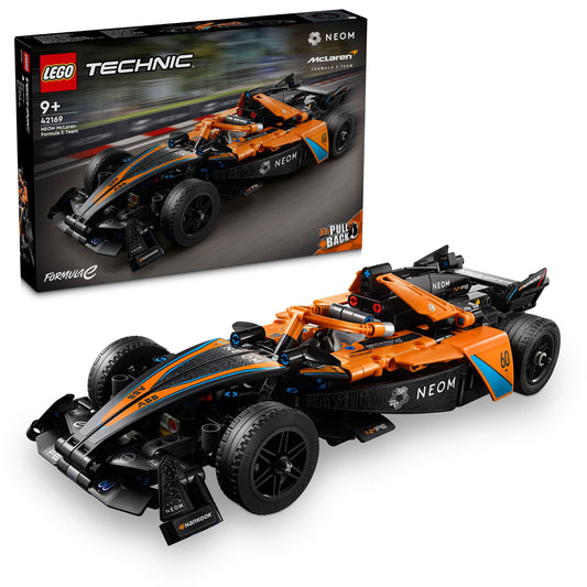 LEGO NEOM McLaren Formula E racecar 42169 Technic LEGO TECHNIC @ 2TTOYS | Official LEGO shop😊🥰 LEGO €. 52.99