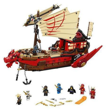 LEGO Ninjago Destiny's Bounty 71705 Ninjago LEGO NINJAGO @ 2TTOYS | Official LEGO shop😊🥰 LEGO €. 139.98