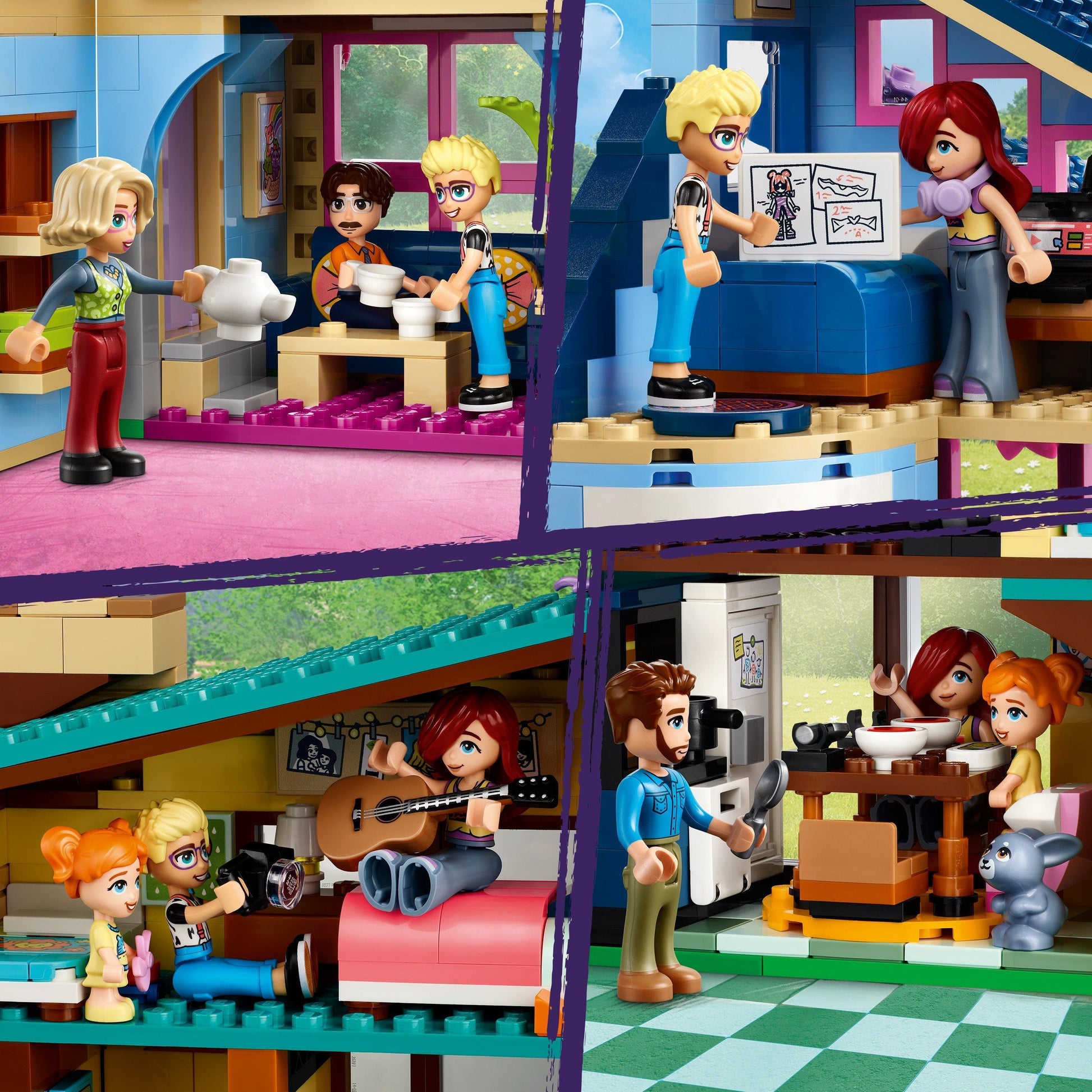 LEGO Olly and Paisley's Family Houses 42620 Friends LEGO FRIENDS @ 2TTOYS LEGO €. 99.99