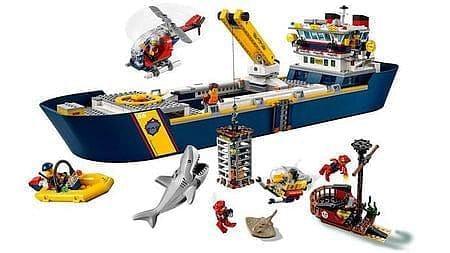 LEGO Onderzoeksschip Onderzoek boot 60266 City LEGO CITY ONDERWATER @ 2TTOYS | Official LEGO shop😊🥰 LEGO €. 199.99