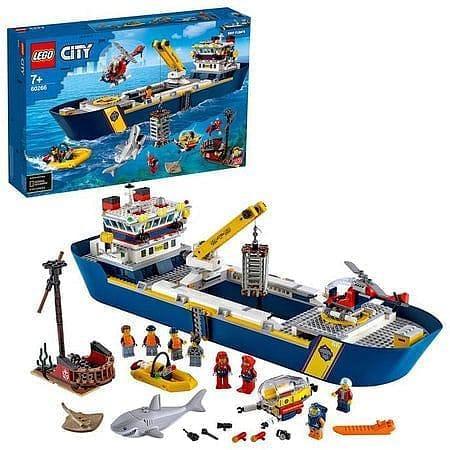 LEGO Onderzoeksschip Onderzoek boot 60266 City LEGO CITY ONDERWATER @ 2TTOYS | Official LEGO shop😊🥰 LEGO €. 199.99