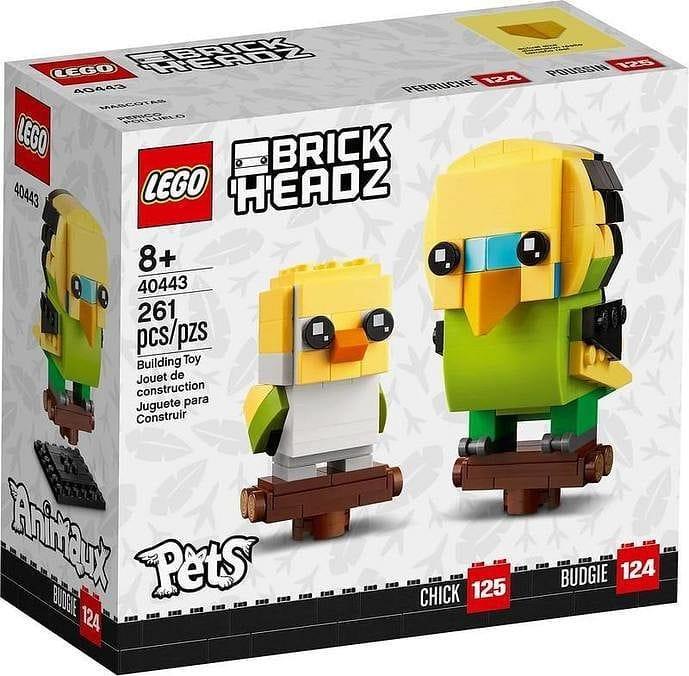 LEGO Parkiet van LEGO 40443 Brickheadz LEGO BRICKHEADZ @ 2TTOYS | Official LEGO shop😊🥰 LEGO €. 17.49