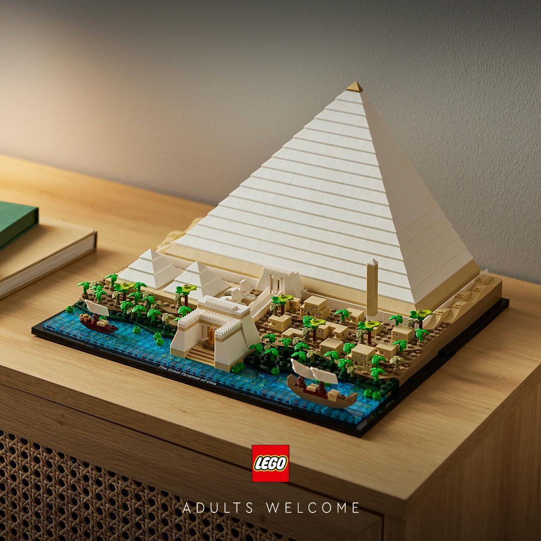 LEGO Piramide van Gizeh 21058 Architecture LEGO ARCHITECTURE @ 2TTOYS | Official LEGO shop😊🥰 LEGO €. 118.98