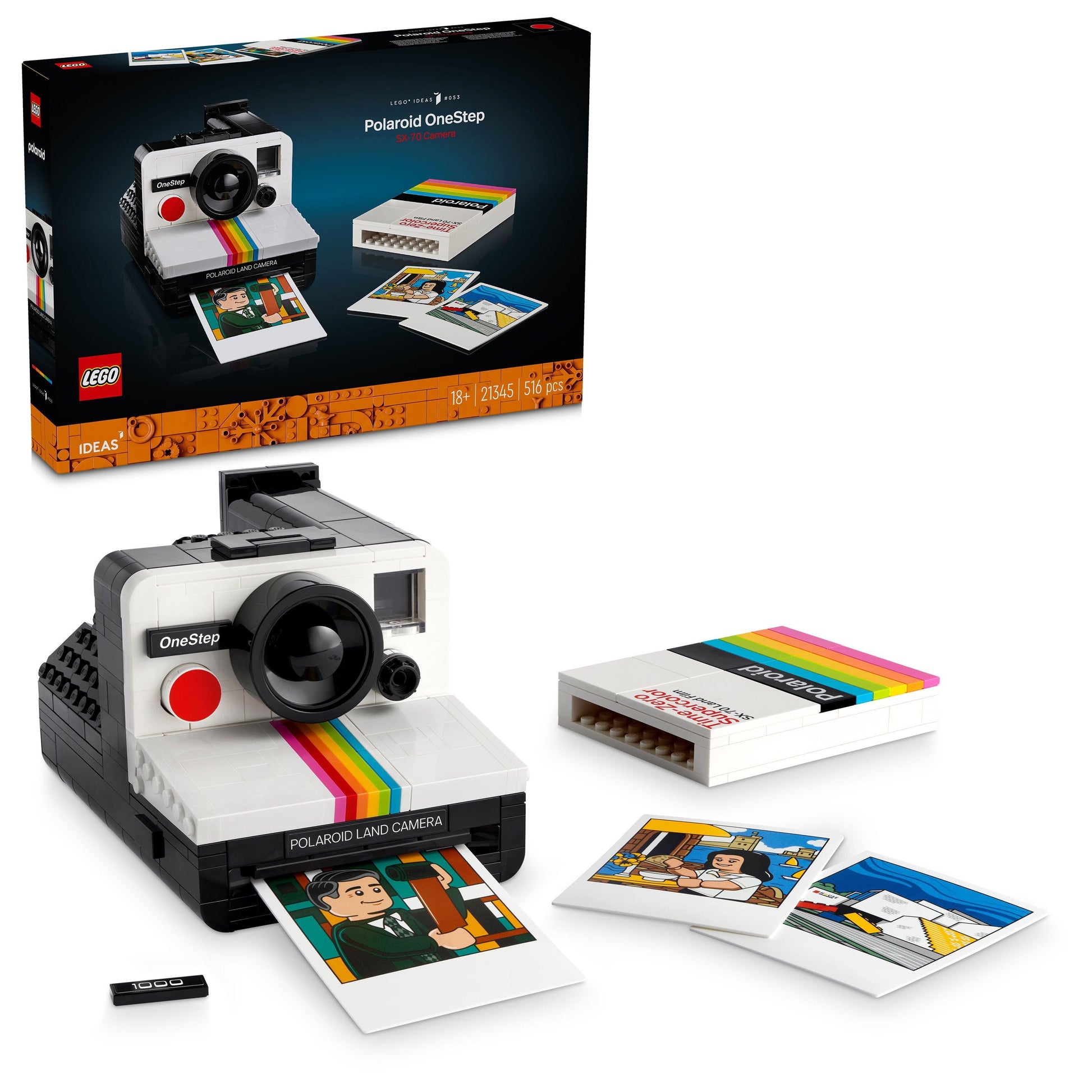 LEGO Polaroid Photo Camera 21345 Ideas LEGO IDEAS @ 2TTOYS LEGO €. 79.99