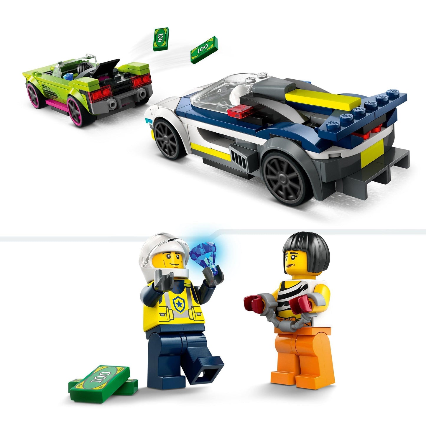 LEGO Police Car and Muscle Car Chase 60415 City LEGO FRIENDS @ 2TTOYS | Official LEGO shop😊🥰 LEGO €. 19.99