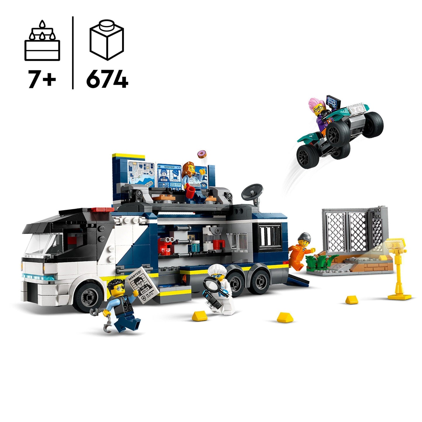 LEGO Police Mobile Crime Lab Truck 60418 City LEGO CITY @ 2TTOYS LEGO €. 54.99