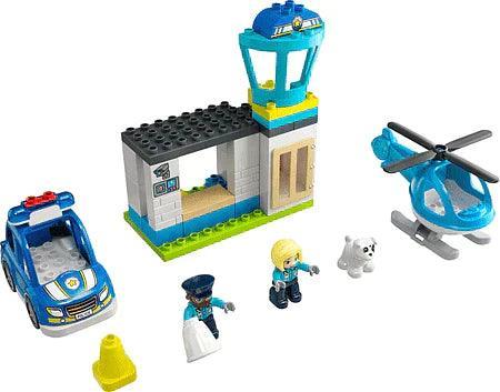 LEGO Police Station & Helicopter 10959 DUPLO LEGO DUPLO @ 2TTOYS | Official LEGO shop😊🥰 LEGO €. 49.99