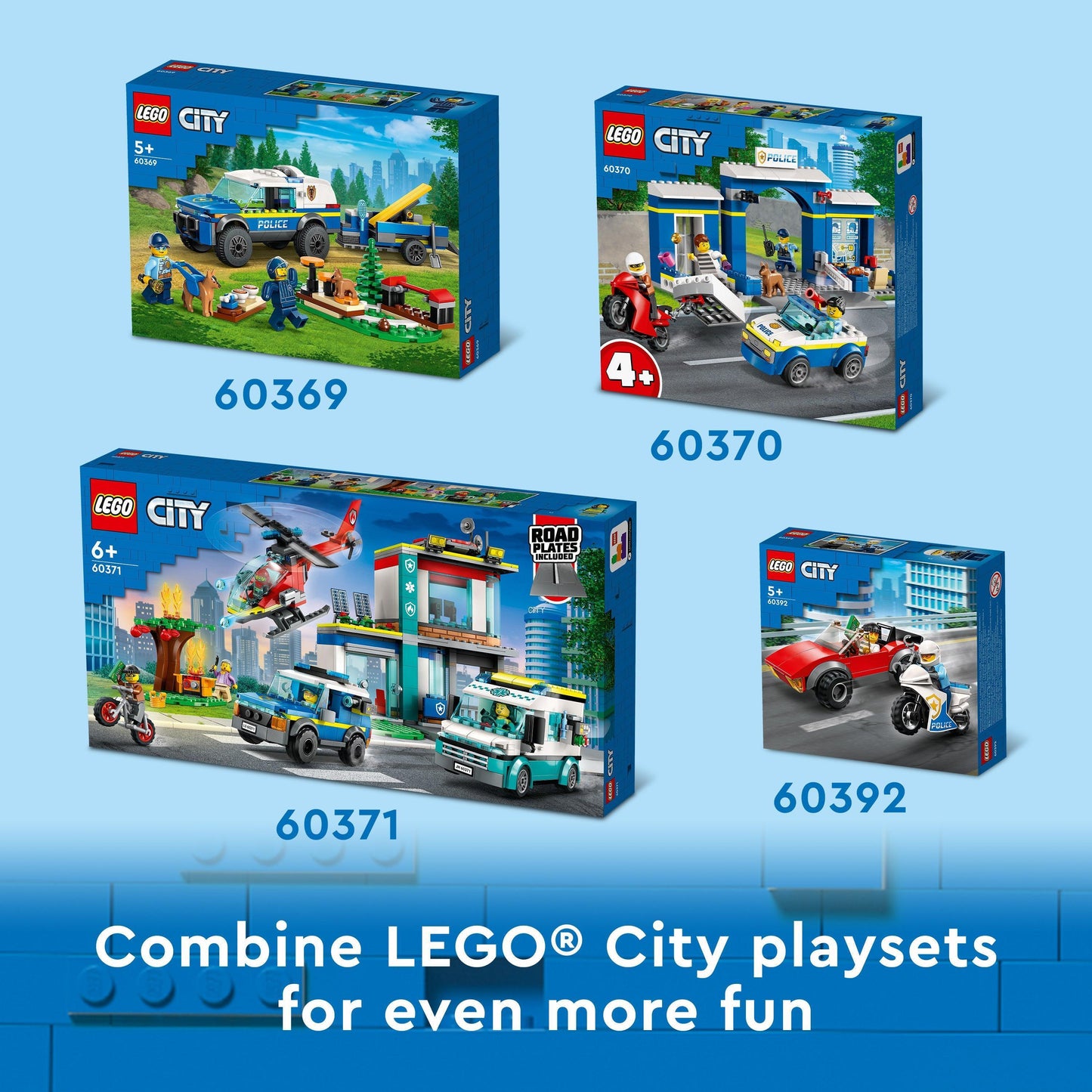 LEGO Police Training Academy 60372 City LEGO CITY @ 2TTOYS | Official LEGO shop😊🥰 LEGO €. 75.99