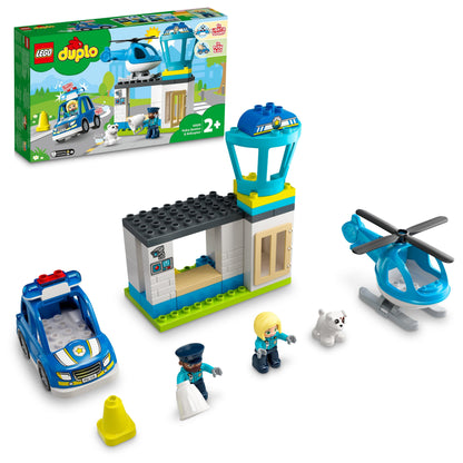 LEGO Politie bureau en helikopter 10959 DUPLO LEGO DUPLO @ 2TTOYS | Official LEGO shop😊🥰 LEGO €. 42.48