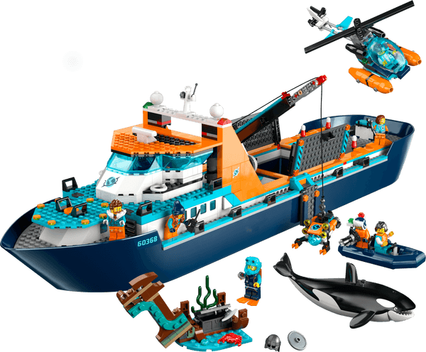 LEGO Poolonderzoeksschip 60368 City LEGO CITY @ 2TTOYS | Official LEGO shop😊🥰 LEGO €. 126.99