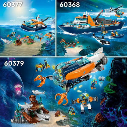 LEGO Poolonderzoeksschip 60368 City LEGO CITY @ 2TTOYS | Official LEGO shop😊🥰 LEGO €. 126.99