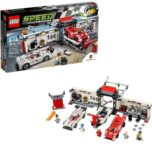 LEGO Porsche 919 Hybrid and 917K Pit Lane 75876 Speedchampions LEGO SPEEDCHAMPIONS @ 2TTOYS | Official LEGO shop😊🥰 LEGO €. 59.99