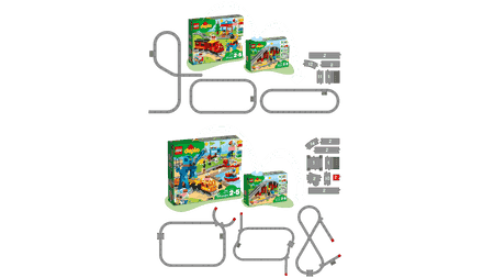 LEGO Rails en brug voor de Duplo trein 10872 DUPLO LEGO DUPLO @ 2TTOYS LEGO €. 20.98