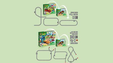 LEGO Rails en brug voor de Duplo trein 10872 DUPLO LEGO DUPLO @ 2TTOYS LEGO €. 20.98