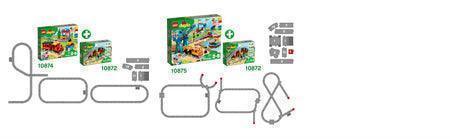 LEGO Rails en brug voor de Duplo trein 10872 DUPLO LEGO DUPLO @ 2TTOYS LEGO €. 20.98