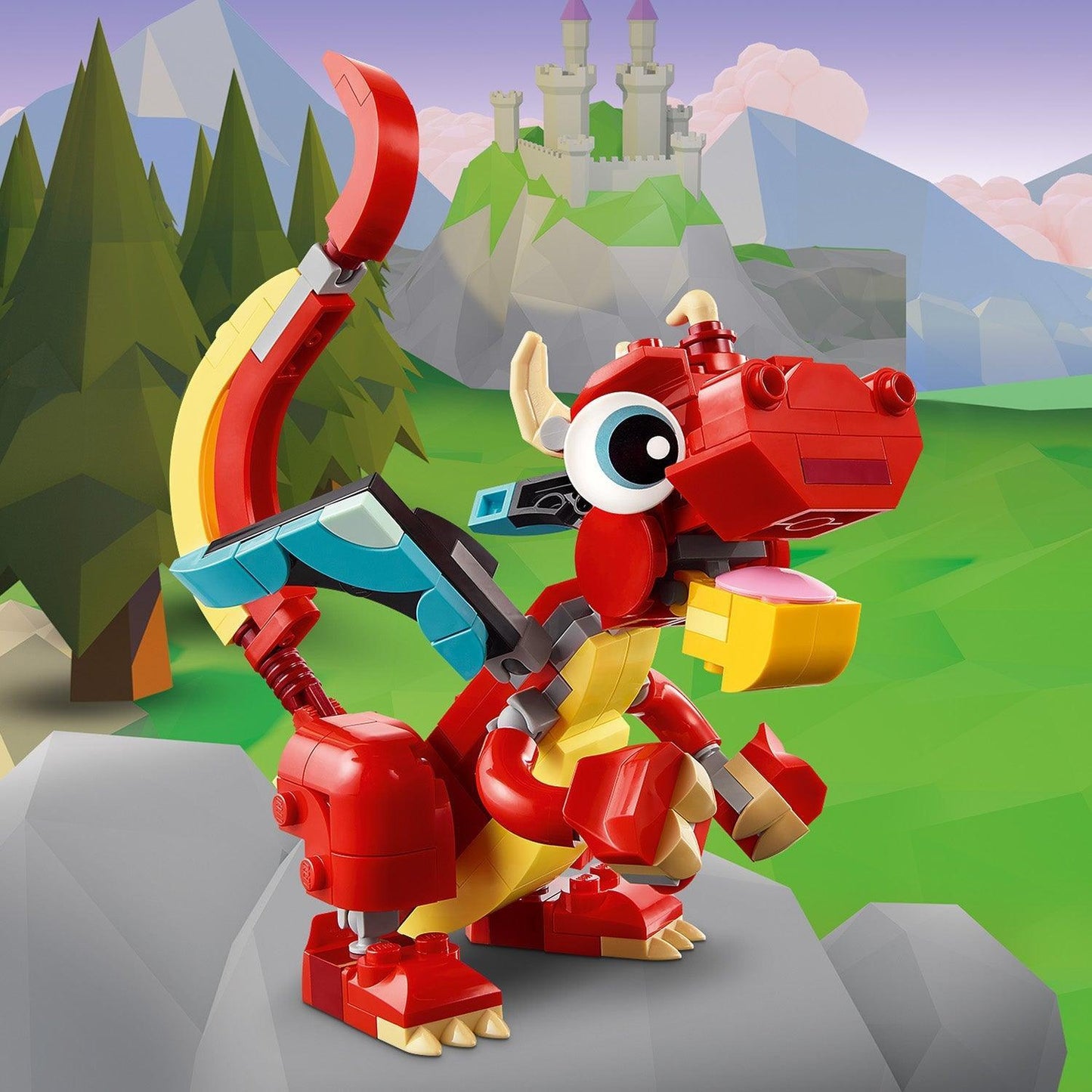 LEGO Red Dragon 31145 Creator 3 in 1 LEGO CREATOR 3 IN 1 @ 2TTOYS | Official LEGO shop😊🥰 LEGO €. 9.99