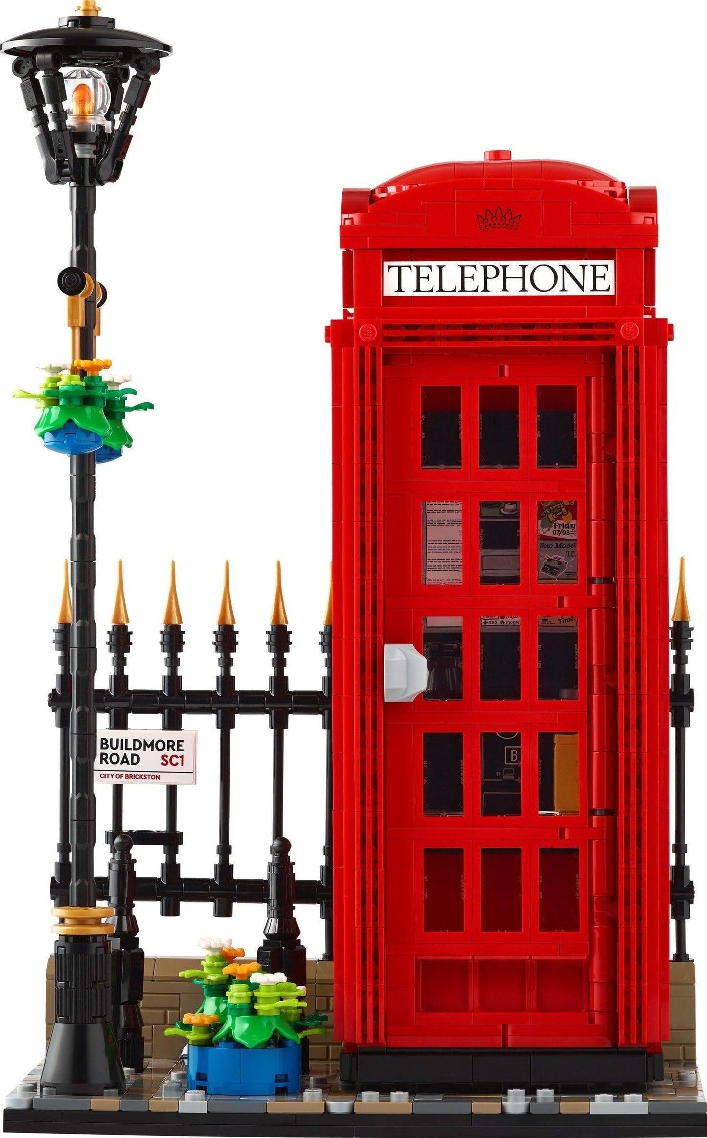 LEGO Red London Telephone Box 21347 Ideas @ 2TTOYS | Official LEGO shop😊🥰 2TTOYS €. 114.99